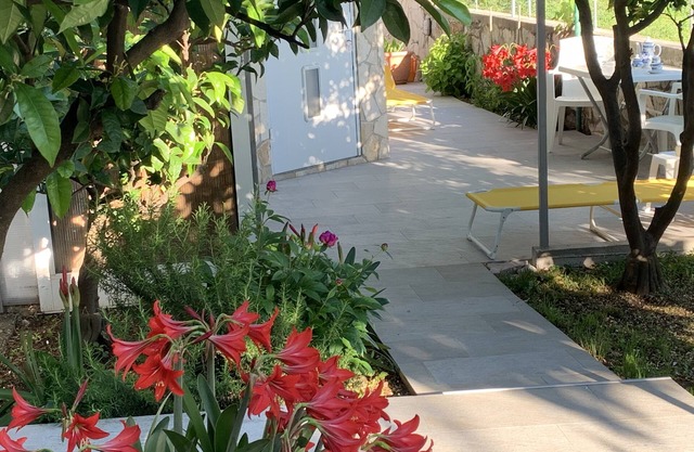 Ferienwohnung mit Meerblick und Pool - Orangengarten
