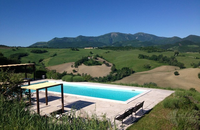 Wohnung mit Pool in der Nähe von Urbino / Gubbio / Meer-10% bis Dezember 2019