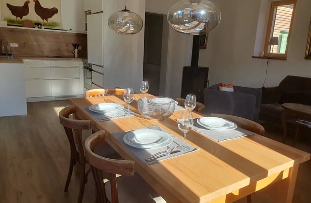 Ferienwohnung 'Zauberhaftes Franken Erleben' mit Bergblick, privater Terrasse und WLAN