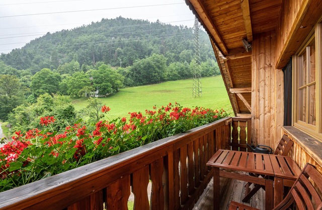 Ferienwohnung 'Zunerhof Abendsonne' mit Bergblick, Balkon und WLAN