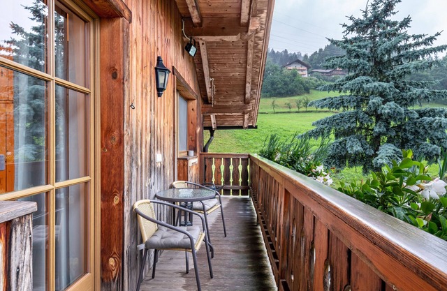 Ferienwohnung 'Zunerhof Morgensonne' mit Bergblick, Balkon und WLAN