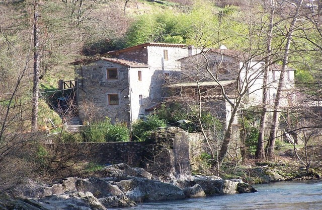 Ferienwohnungen in einer historischen Mühle in der 'grünen' Toskana