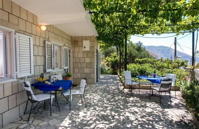 Apartments Olive - Komfort Apartment mit 1 Schlafzimmer, Terrasse und Meerblick - Popolica 50
