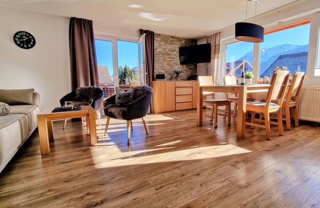 Ferienwohnungen Wolf- 2 Zimmer mit Balkon und Bergblick Inkl. KönigsCard