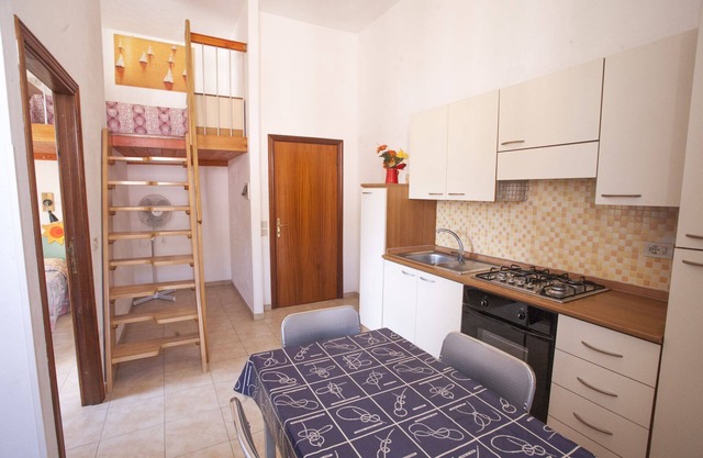Two-room apartment Sole located on the seafront of Cavo