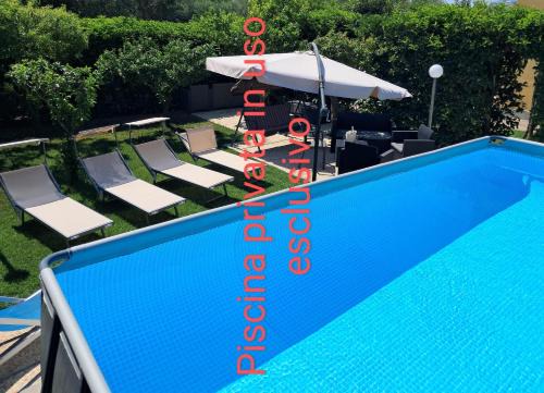 Appartamento con Piscina in uso esclusivo in B&B