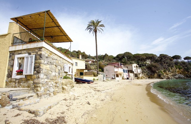 Das U-Boot am Strand von Forno