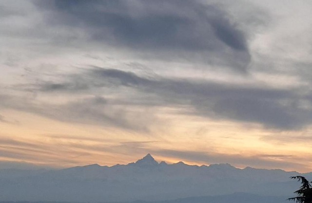 Appartamento in villa con vista Monviso