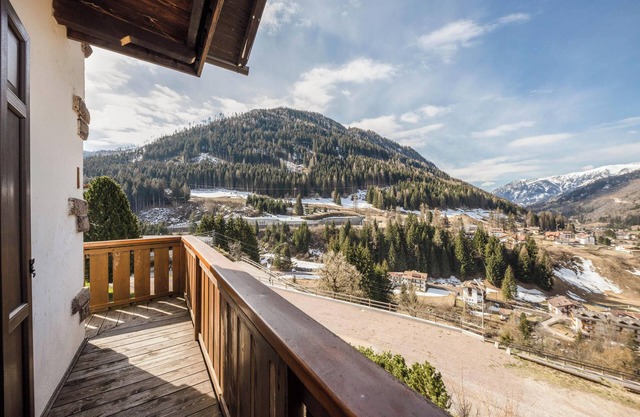 Ferienwohnung Appartamento Primavera 1 mit Bergblick, WLAN, Balkon und Garten; Parkplatz vorhanden