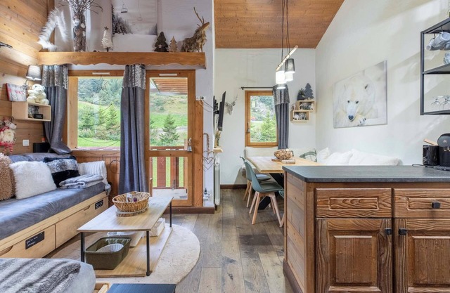 Appartement on the slopes in Méribel Mottaret