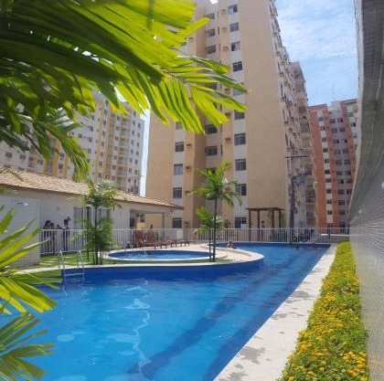 Apto com facil acesso ao Aeroporto e Mangueirão, com elevador, garagem e piscina