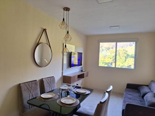 Apto completo com estacionamento e ar-condicionado no Rio