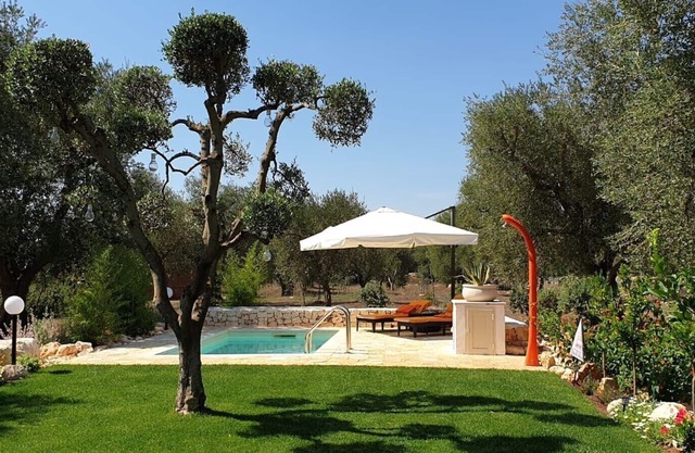 Apulisches Landhaus im Olivenhain mit eigenem Pool, Haustier auf Anfrage.