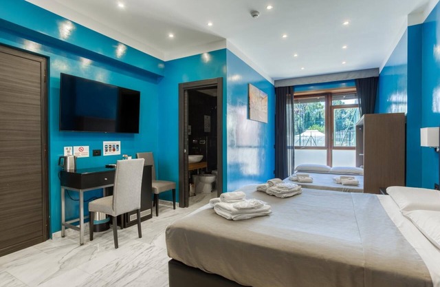 AR ROOMS ROME blue room superior