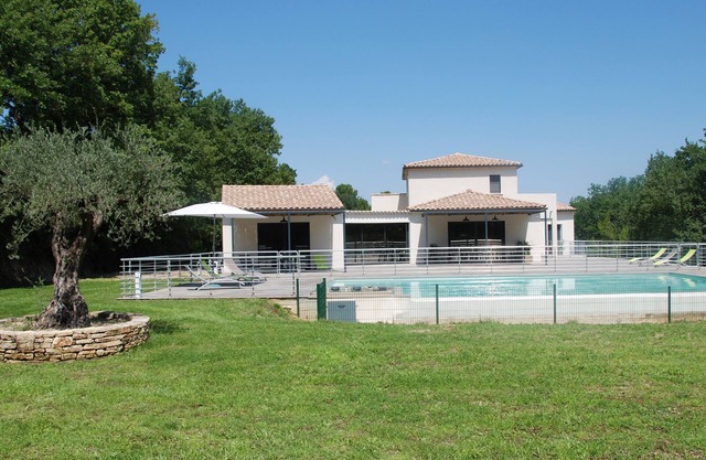 Architekt Villa, 12x7 Infinity-Pool, in der Nähe von Avignon, Orange, 14 Pers.