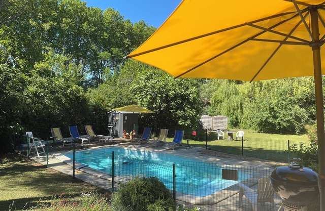 Architect Designed House with pool set in Mature Gardens
