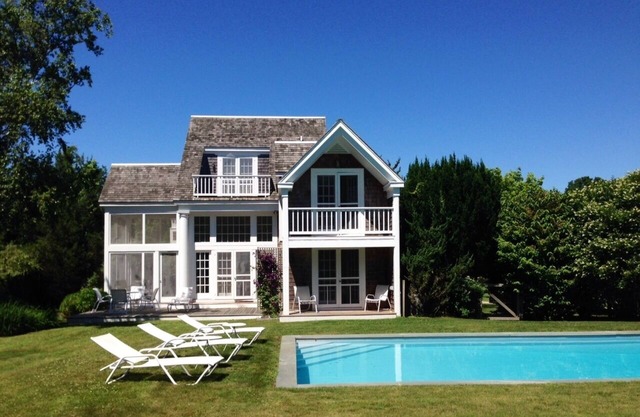 Architektenhaus mit beheiztem Pool in der Nähe von Bridgehampton Village
