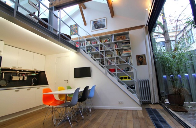 Duplex-Loft des Architekten im Herzen des Marais