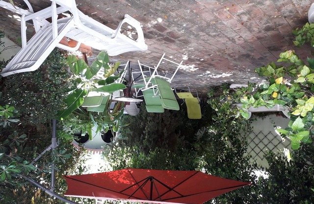 Arco Studio mit großem Hinterhof in der Altstadt von Tavira.