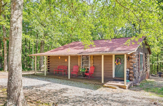NEU! Murfreesboro Cabin mit Feuerstelle am Lake Greeson