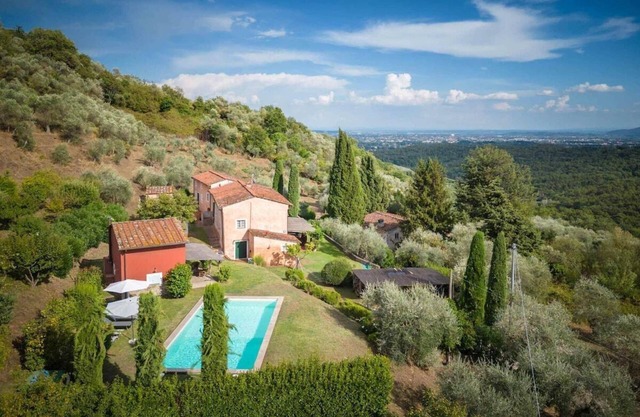 Arnolfa, wundervolle Villa mit privatem Pool und Aussicht