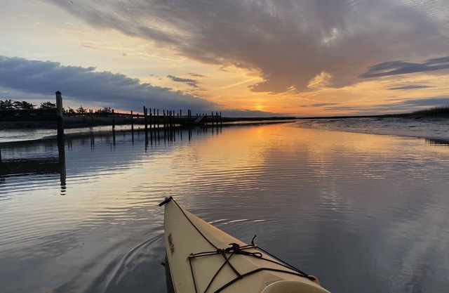 So nah wie möglich am Meer südlich von Chincoteague