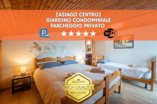 [Asiago centro] Mansarda con Balcone e Giardino