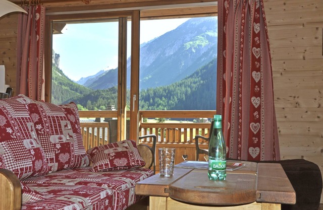 Pralognan-la-Vanoise: Kabinenkomfort, im Zentrum, ruhig, schöne Aussicht!