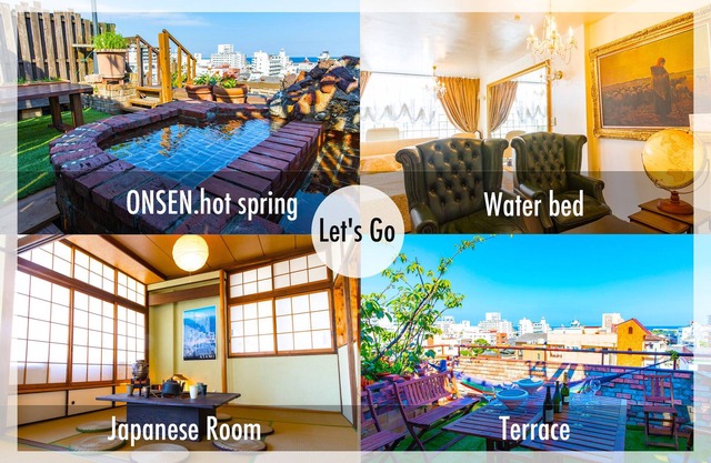 Atami Izu / Mitarbeiter / Familie / Mädchenverband / Business Training Camp / Hot Spring Trip / Gesamte Charter / Quelle Hot Spring Open-Air-Bad