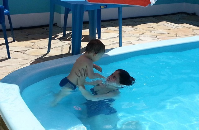 South Atlantis House: In der Nähe des Meeres mit Pool / WIFI / Kabel-TV / Arcond.