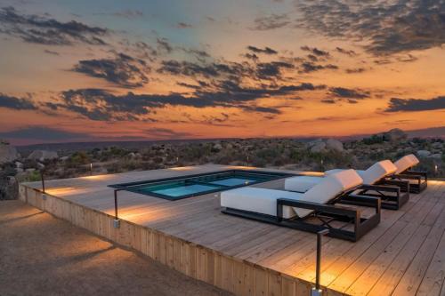 Atomic Ranch by Fieldtrip Secluded Pool Views