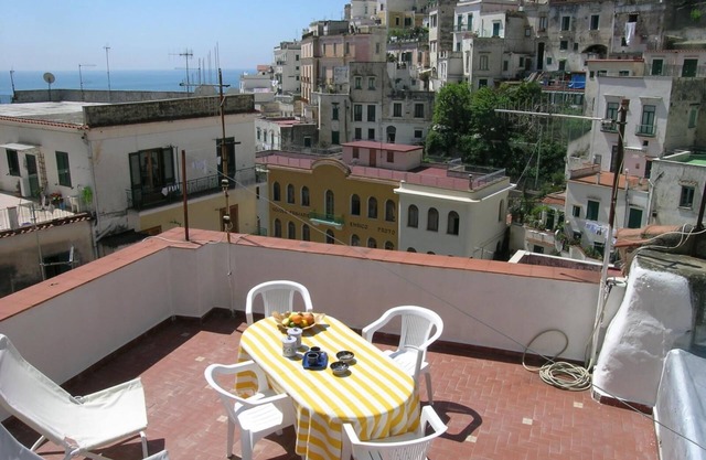 Pompey Haus mit Terrasse und Meerblick