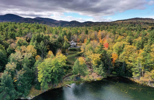 Augur Lake House on a 30 acre private property