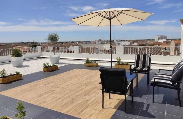 Aura is the attic with its spectacular terrace