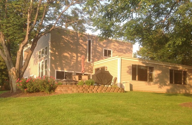 Ferienhaus am See in Aurora, NY.