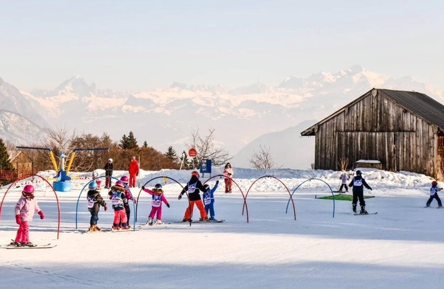 Authentic chalet in the Green Valley (ground floor of the chalet) in BOGEVE HAUTE SAVOIE