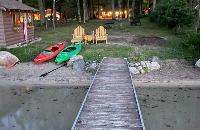 Authentisches Blockhaus am Wolfssee