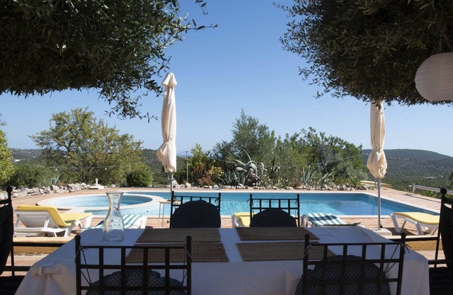 Authentic yet modern villa and cottage with pool.