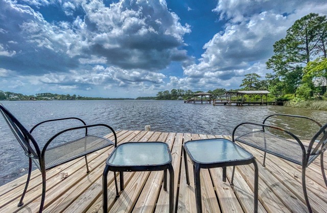 Available Now Waterfront Home On Acre, Dog Friendly, Private Boat Slip & Dock