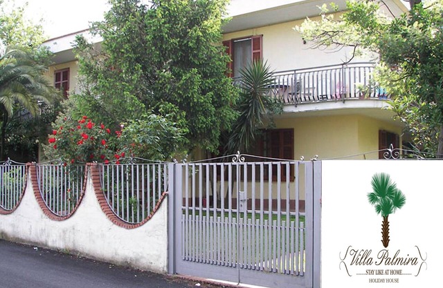 Appartement in Villa mit großem Garten in ruhiger Lage und Meernähe