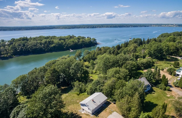 Aweighs Away- Waterfront home perched above the gentle shore of Beal's Cove