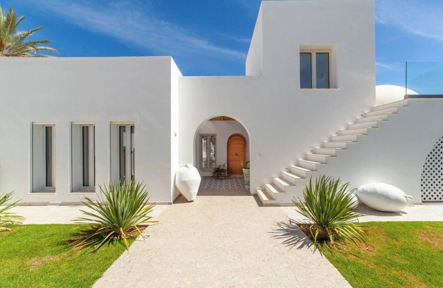 VILLA AZUL, 5 Minuten vom Strand entfernt, Luxusvilla, ideal für Familien.
