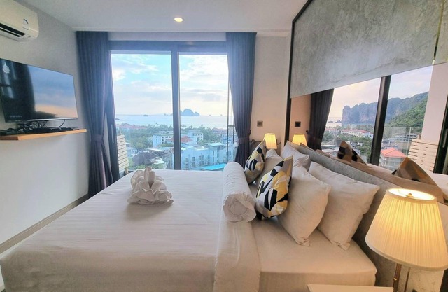 B501-Penthouse mit Meerblick, 2 Schlafzimmer, 2 Bäder, Ao Nang Beach