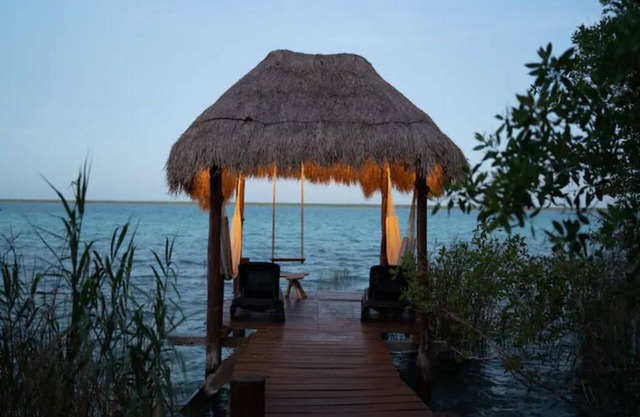 Bacalar Lagoon villa w/kayak & paddleboard
