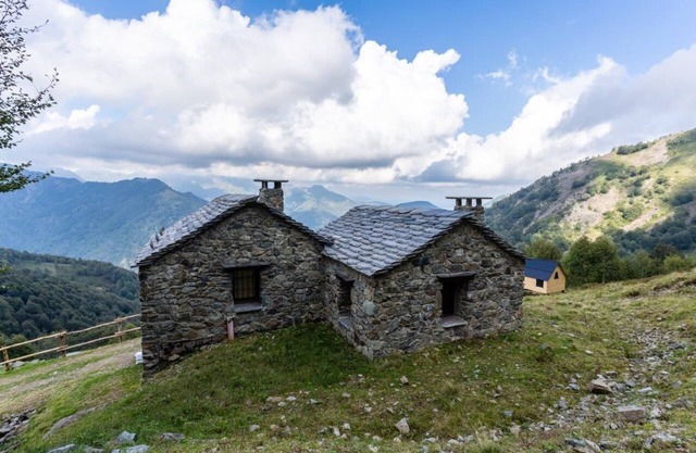 Baita Cesira Bielmonte in the heart of Oasi Zegna