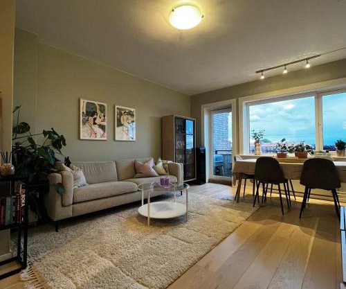 Balcony with Sunset View from Sagene