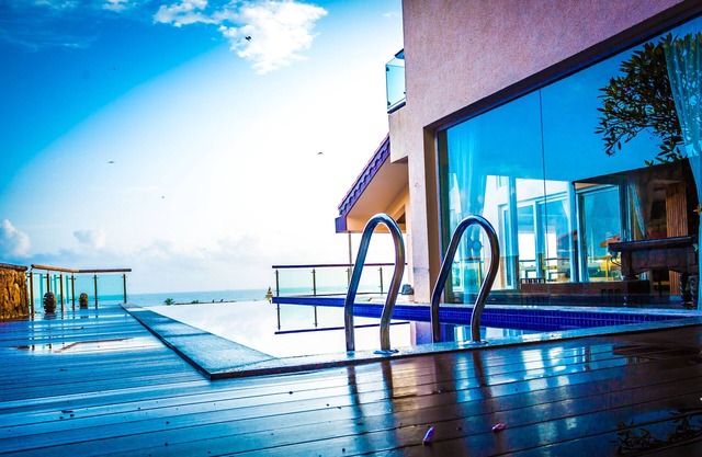 Balinesischen Sea View Villa mit Infinity Pool