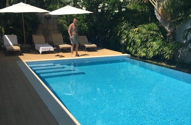 Balinesische Villa mit privatem Pool