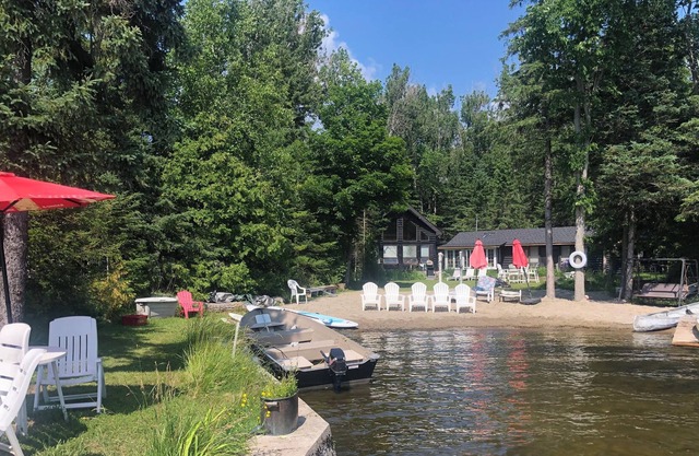 Balsam Lake Ontario Sand Beach “Welcome to Castaway Beach “Clean shallow water