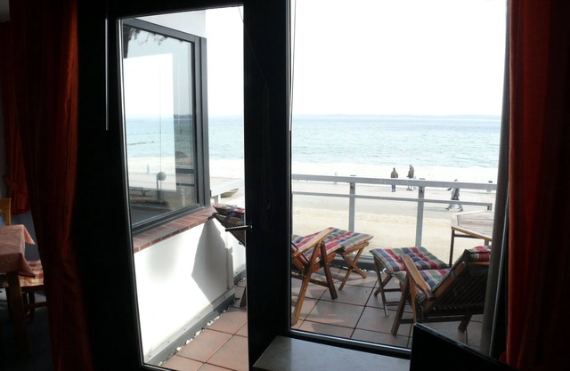 Ostseeblick, direkt am Strand